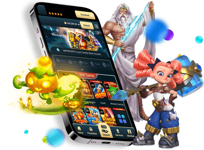 Màn hình điện thoại hiển thị nhiều loại hình giải trí trên 42vn App